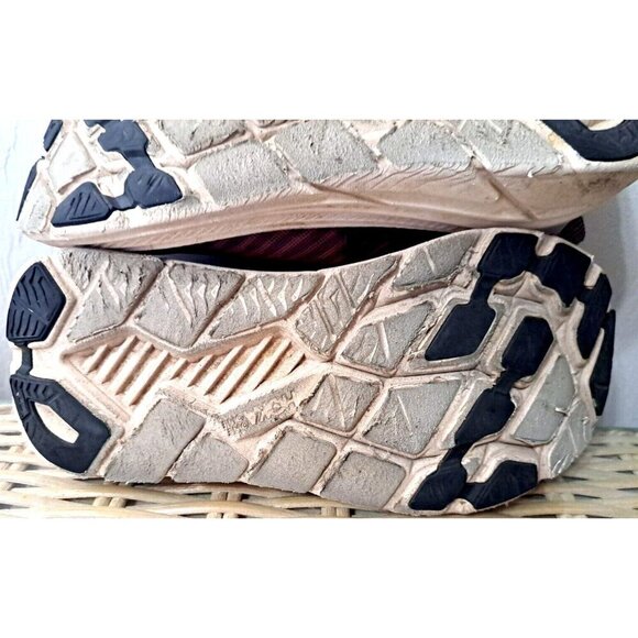 Hoka One One Women's 8 Rincon Paradise Pink Low Cut Multicolor Sneakers - Picture 11 of 12